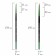 Set of brushes ponies 3 pieces, Brauberg Premium, round No. 2, 4, 7