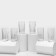 A set of water glasses RCR Timeless, 440 ml, crystal glass, 6 pcs