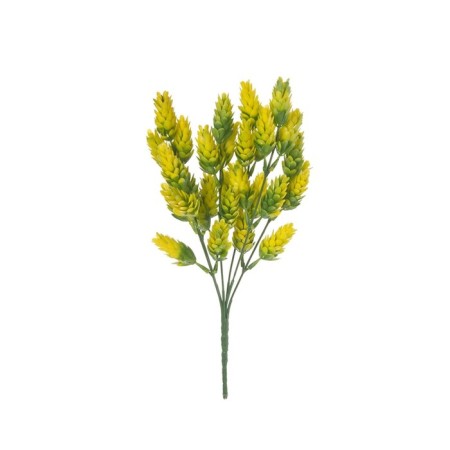 Artificial flower "hops", height 30 cm, green color