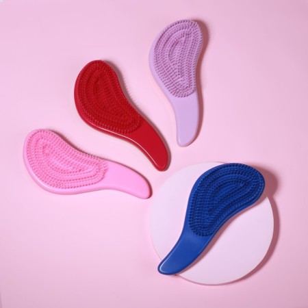 Massage comb, 8 × 18.5 cm, PVC box, color mix-2
