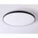 LED ceiling LED Ambrella Light, Air, FZ1227, LED, 43 W, 3700LUM, 4200K, Black Color Black