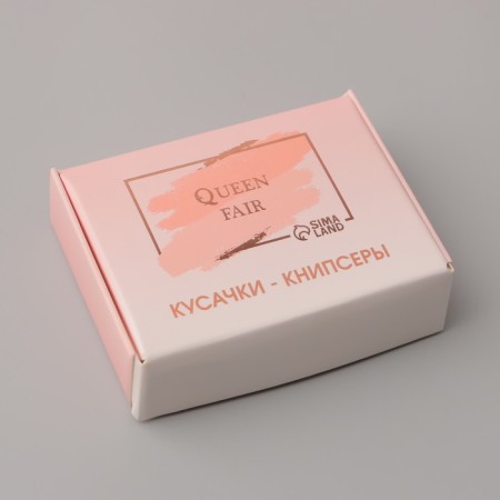 Kusachki-cannips are manicure, with a file, 5.5 cm, packing 12 pcs in a box, silver color-8