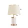 Table lamp "Crown" 1x40W E27 1x3W LED gold 23x23x43cm