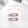 Invisible hair "Venus" (set 2 pcs) style, 5 cm, beige