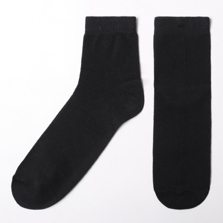 Women's socks, black color, size 25-27