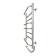 Electric towel "Sanprise" Euromix P8, 500x800 mm, right, chrome