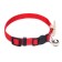 Cat Aznikiy "Bow" with rhinestones, 30 x 1 cm, red