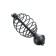 The feeder is twisted with a loop, 65 mm, 31 g