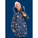 Coat for girls, height 158 ​​cm, dark blue color