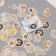 Stickers for creativity "Feast of Light Easter" embossing gold set 48 pcs 9x7x0.8 cm