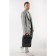Male backpack made of genuine leather with lightning, igermann, black color