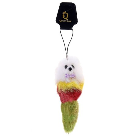 Fluffy on the pendant "Cutie" 4.5 x 4.5 x 12.5 cm, color mix-5