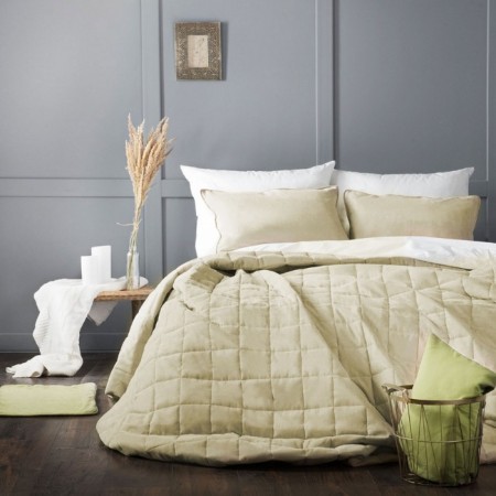 Software "Soft": size 250 × 270 cm, pillowcases 40 × 60 cm - 2 pcs, cream-1