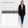 Women's jacket Minaku: classic color black, rr 42-44