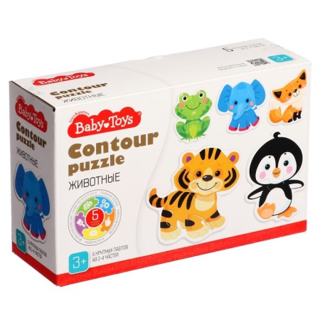 Contouring puzzles "Animals"