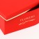 A set of boxes 3 in 1 "heart" red, 28.5 x 26 x 11 - 23.5 x 21 x 8.5 cm