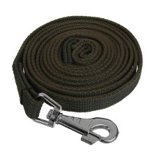 Double -sided leash with latex thread, 3 m x 2 cm, nylon, mix