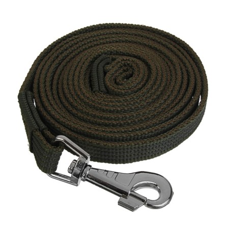 Double -sided leash with latex thread, 3 m x 2 cm, nylon, mix