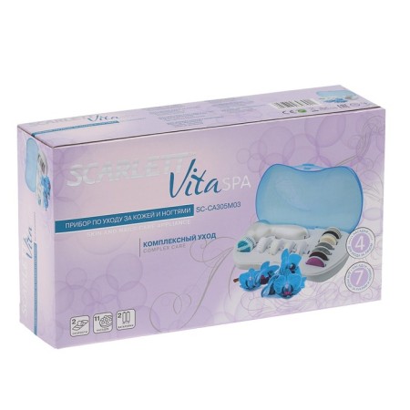 SCARLETT SC-CA305M03, 11 nozzles, 2HAA, blue skin and nails.-6