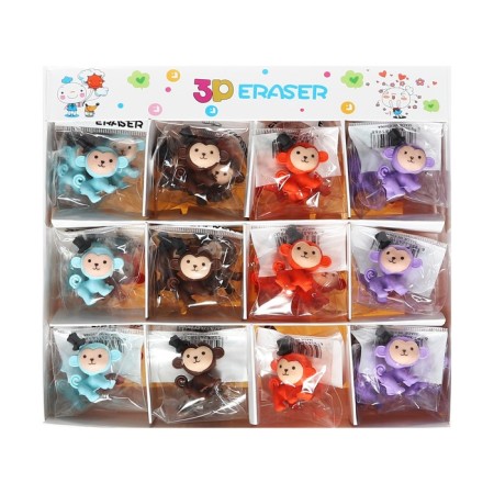 Figure eraser "Monkey", mix-7
