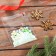 BOPP package with sticky tape, "handmade", 10*11+3cm