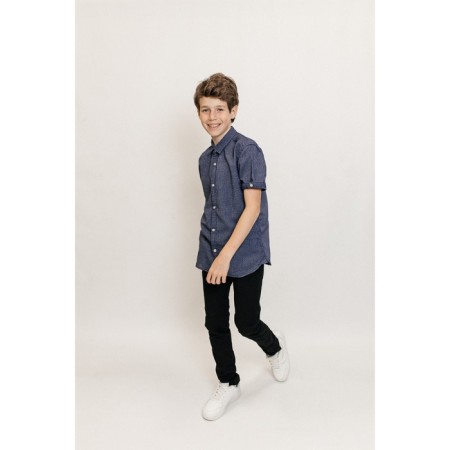 Surchachka upper for ISEE boys, height 134-140 cm, blue color-6