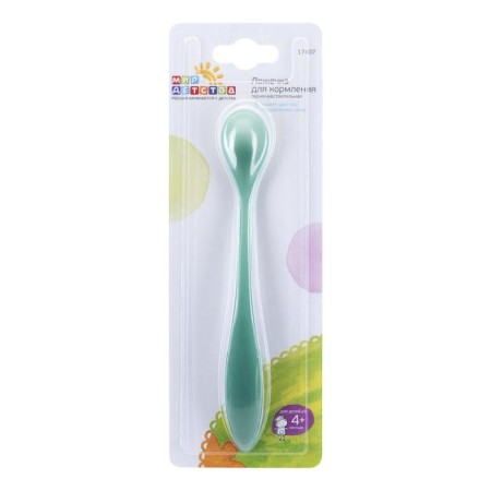 Thermal -sensitive spoon for feeding, 4+ months, mix-15