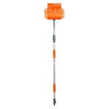 Airline mop with a nozzle for hose, with an inclined brush 29 cm and a telescopic handle 140-200 cm
