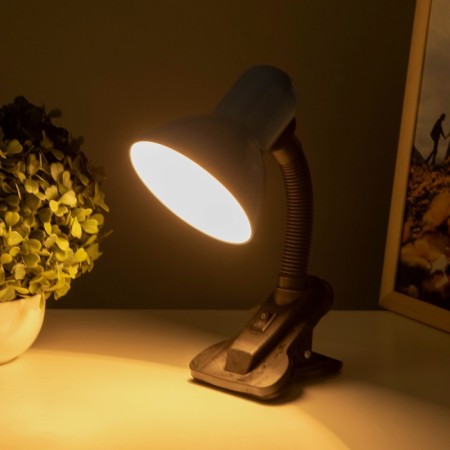 Table lamp E27, with off. On the clamp (220V) blue (108V) Risalux-9
