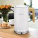 Electric kettle KitFort KT-6189, Metal, 1.7 L, 2200 W, adjustment T °, ​​White