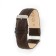 Watch strap, 22 mm, harness 80 mm, larynx 120 mm, genuine leather, brown