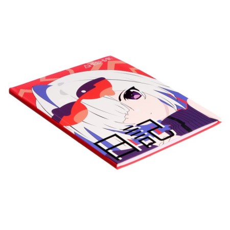 Diary for grades 1-4, "anime. Girl bright", integral (flexible) cover, matte lamination, selective varnish, 48 sheets-1