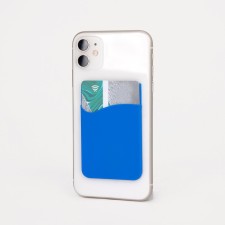 Cartholder on the phone, the color is blue