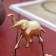Souvenir "Elephant" Brass 9x3.5x8 cm