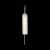 Wall lamp ST LUCE. SL1145.151.01. Callana. 1x60 W, E27, 10x78 cm, color chromium