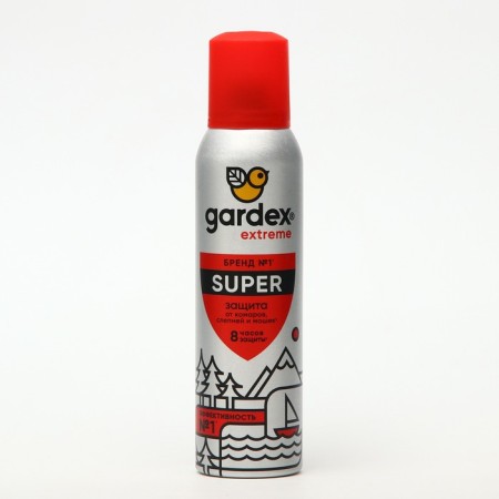 Aerosol "Gardex" Extreme Super, from mosquitoes and ticks, 150 ml-2