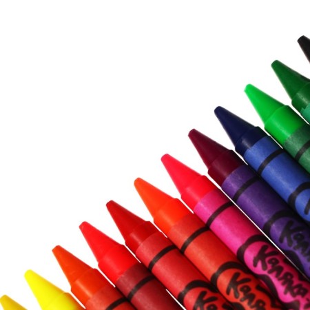 Pencils Wax 12 colors "Kalyak-Malyak" classic + neon, round, 8 mm-2