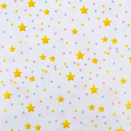 Glossy packaging paper "Bright holiday", bilateral, 0.49 x 0.7 m-4