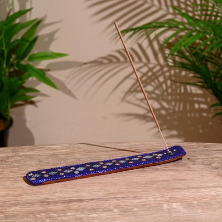 Standing for incense "Lac" wood, 25 cm, mix