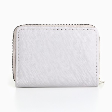 Women's wallet NK, 12x8 cm, gray color-3