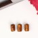 A set of wooden beads, 8x 4mm, 250 pcs/pack, cent