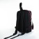 Textura's backpack, external pocket, black/pink color