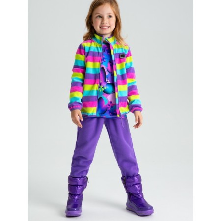 Set for girls: sweatshirt, trousers, height 98 cm