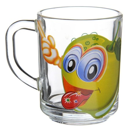Glass Glass "Frutis", 200 ml, MIX drawing-3