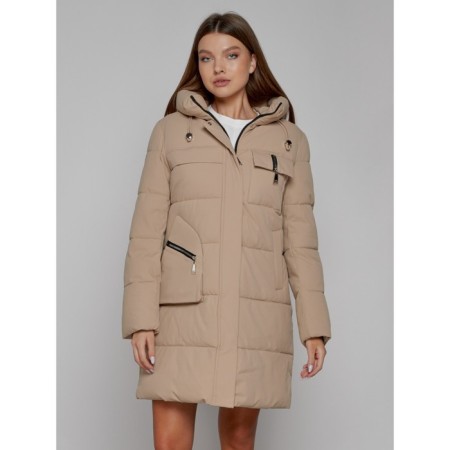 Coat insulated winter female, size 52-4