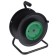 Coil without sockets, for winding an extension cord for the IP20, 16 A, UHL2, Green Law