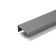 The handle Cappio RT001, L = 250 mm, m/o 192 mm, color graphite, 4 pcs.