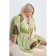 Female suit, size 54, green color