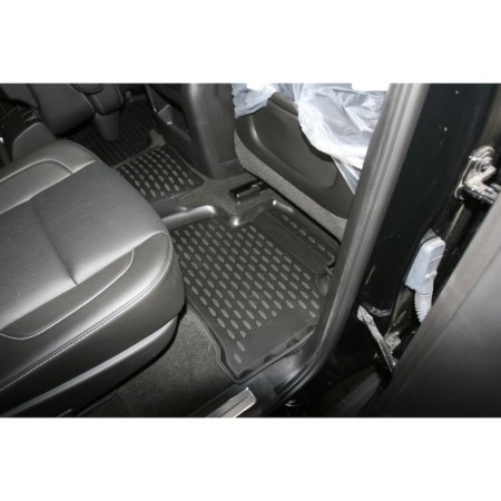 3D mats in the Chevrolet Tahoe Salon, 2015-2016, 4 pcs. (polyurethane)-2