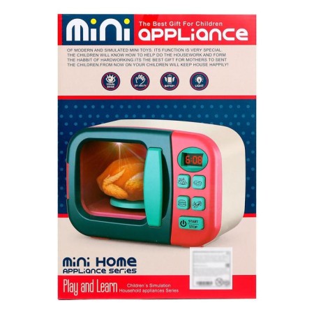 Household appliances "Microwave oven", light, a plate spin, with accessories-4